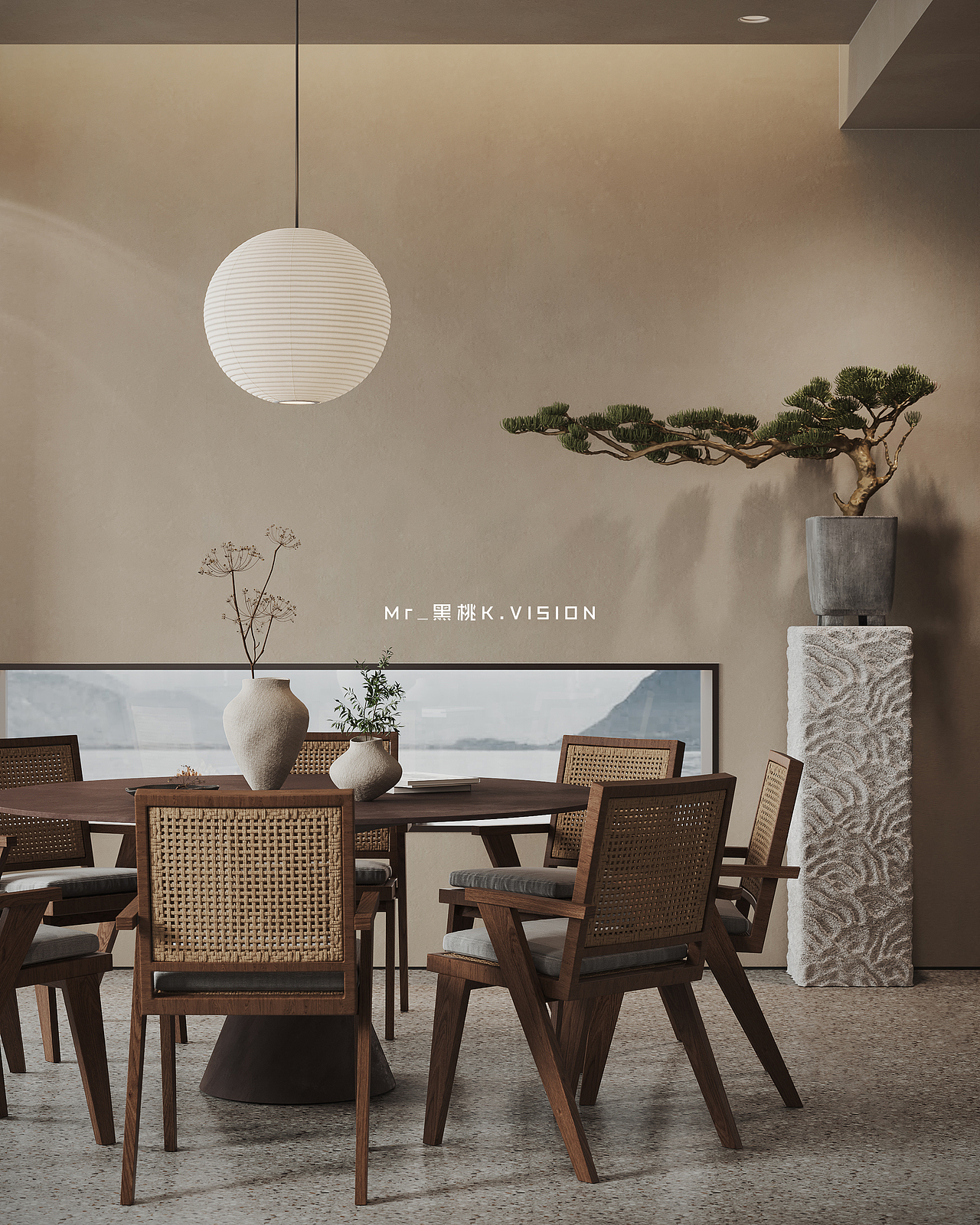 侘寂风渲染作品集 | Mr_黑桃K.VISION（图ZMjY2MDY1MDg0） - 家装设计 - 站酷设计师Mr_黑桃k原创素材 - 站酷ZCOOL