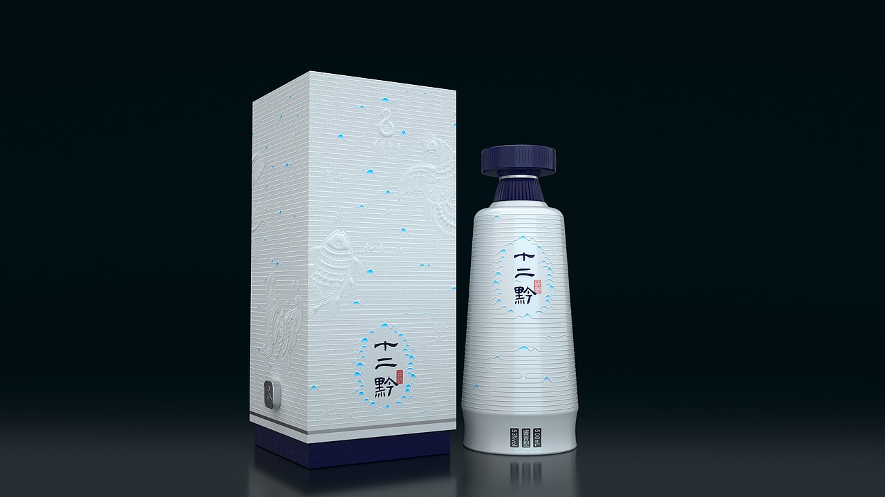 十二黔-轻奢款（图ZMjMwMDk3MzY0） - 包装 - 站酷设计师步道创意设计原创素材 - 站酷ZCOOL