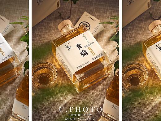 青梅酒拍摄 梅酒摄影 产品摄影 商业摄影 酒
