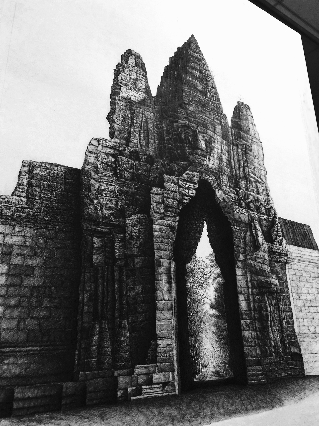 《门》（图ZMTAyNTA1NDcy） - 绘画 - 站酷设计师loong_原创素材 - 站酷ZCOOL