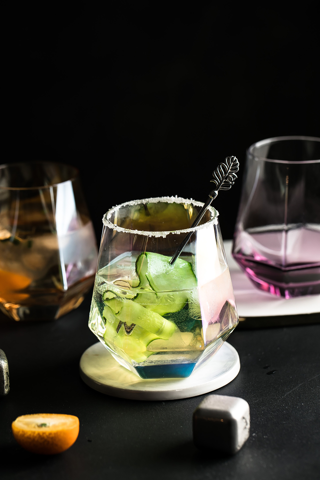 电商产品玻璃杯静物拍摄