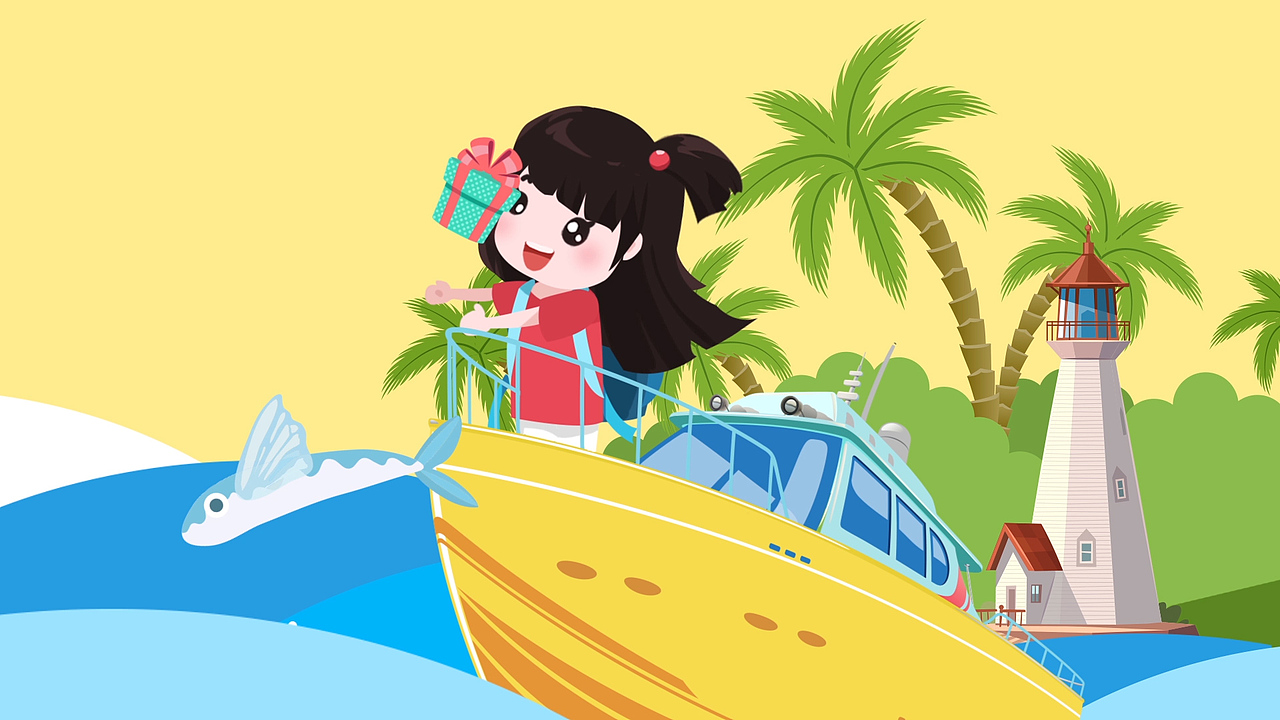 《赞TA旅行》MG动画（图ZMTIxMDMwNjEy） - 动画片 - 站酷设计师米亚666原创素材 - 站酷ZCOOL