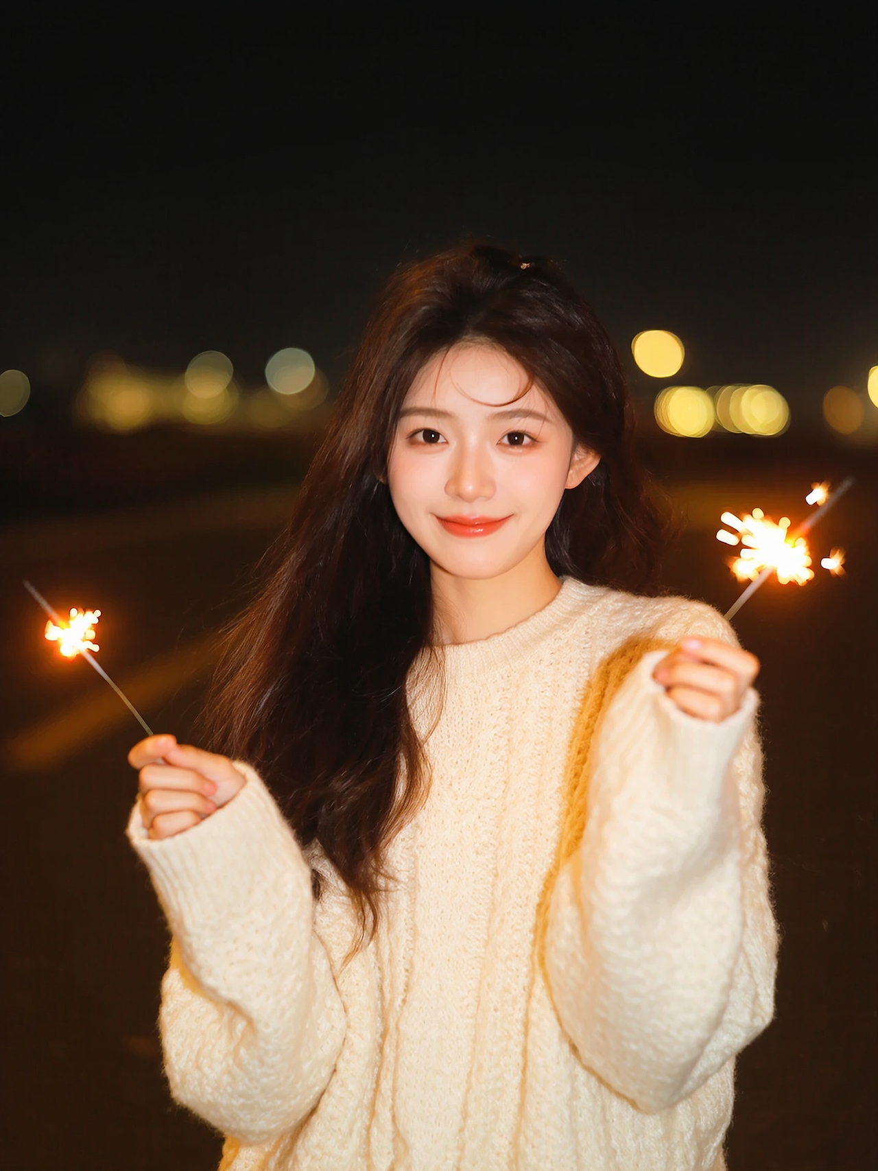 跨年夜新年日常生活照模板，可自行提供图片P图换脸合（图ZMzgzMzU4MTI0） - 修图/后期 - 站酷设计师图美修图工作室原创素材 - 站酷ZCOOL