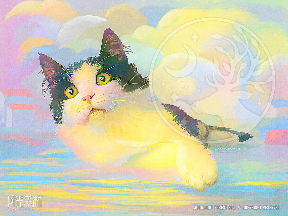 动物系列装饰画-Vol.05 [月光森林]