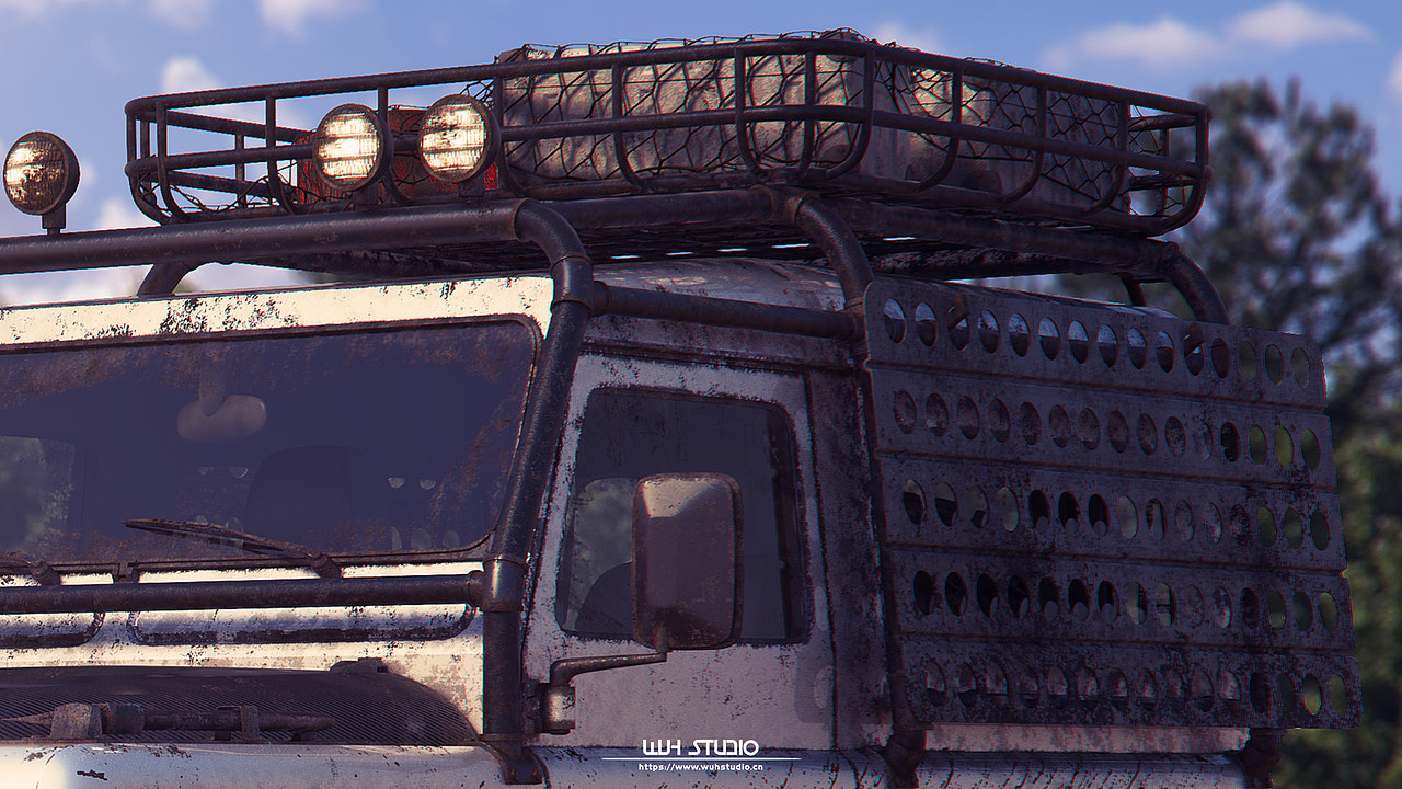 Land Rover Defender 90 路虎卫士(图ZNTA5ODc0OTI=) - 机械/交通 - 站酷设计师_WUH_原创素材 - 站酷ZCOOL