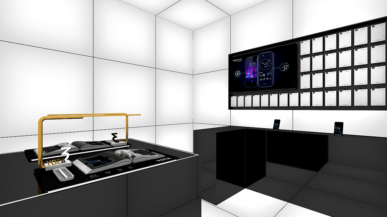 手机神秘体验空间YOTA手机