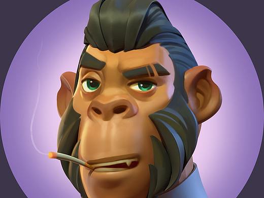 猩猩头像（个人主页-ZNTcxMDE4MTY=） - 游戏原画 - 站酷设计师核刀原创素材 - 站酷ZCOOL