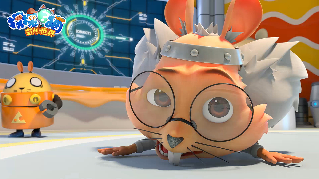 探探猫奇妙之旅:豆豆猪在奇妙世界神力爆发!