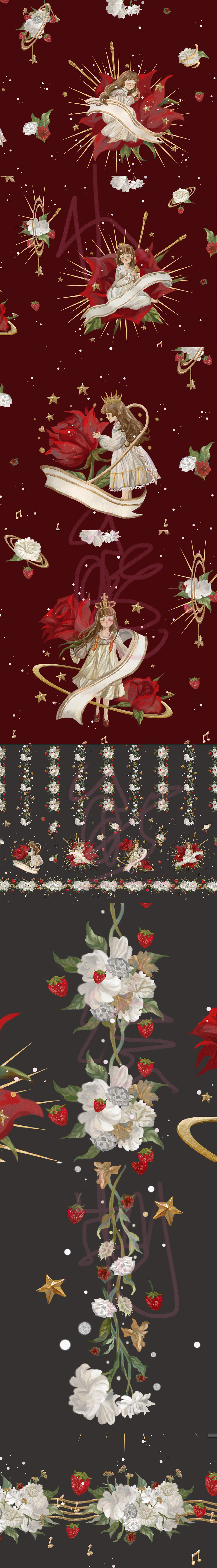 拇指姑娘（图ZMTc1MjMzOTg0） - 商业插画 - 站酷设计师熊绵绵原创素材 - 站酷ZCOOL