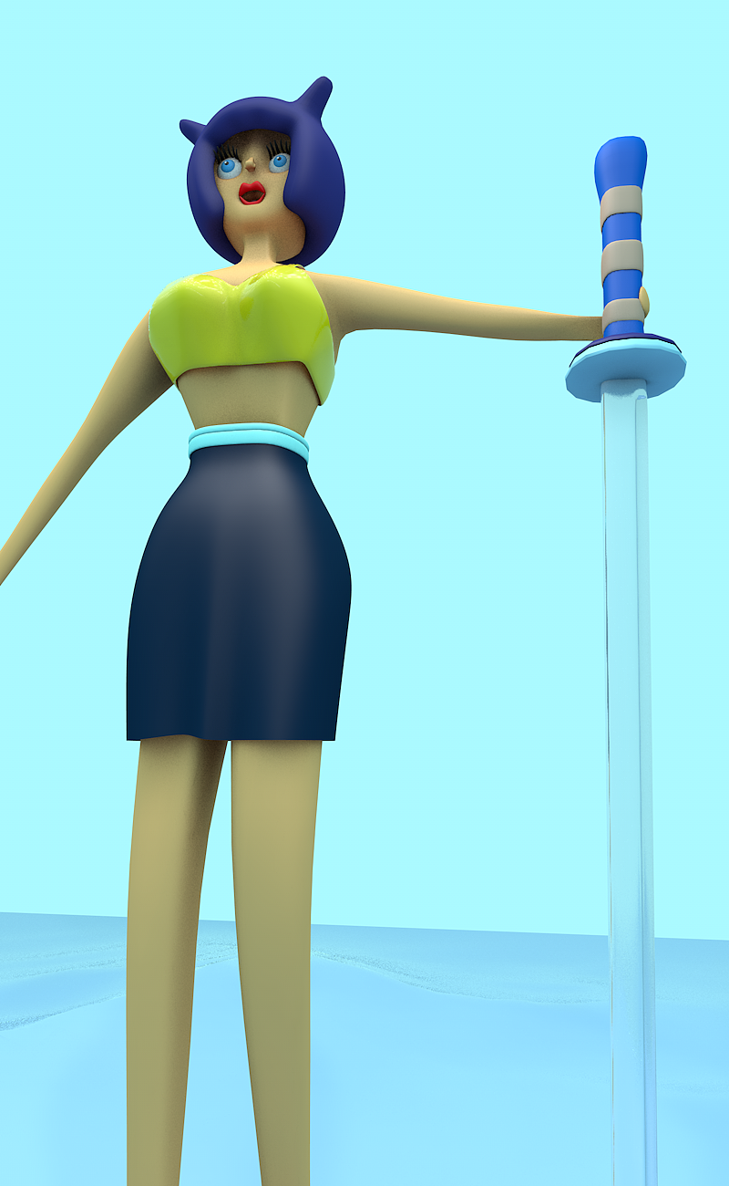 三维人物原创设计