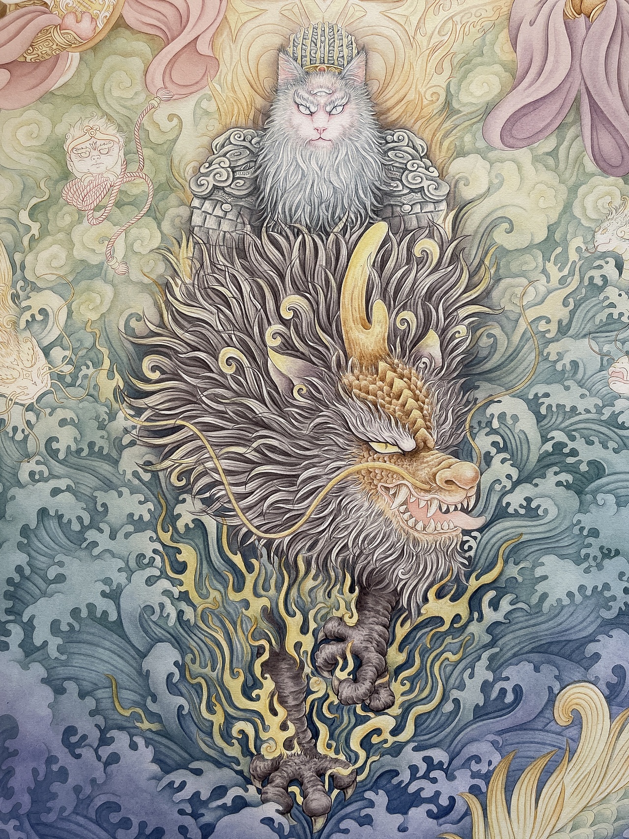 仙猫狸将之封神大战（图ZMzgxMDA4MTIw） - 绘画 - 站酷设计师晓晓村长原创素材 - 站酷ZCOOL