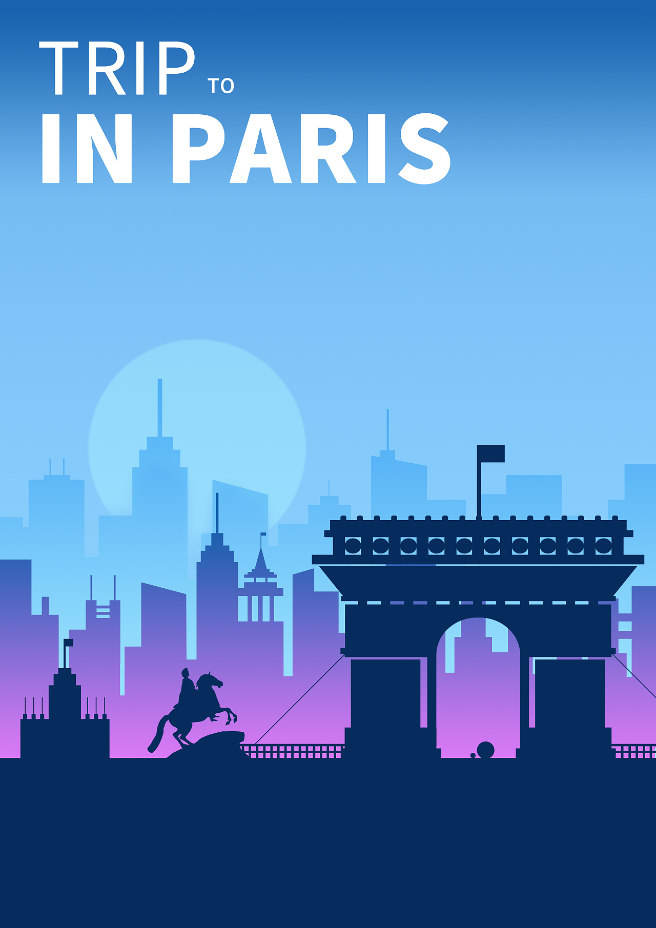 世界地标建筑系列插画