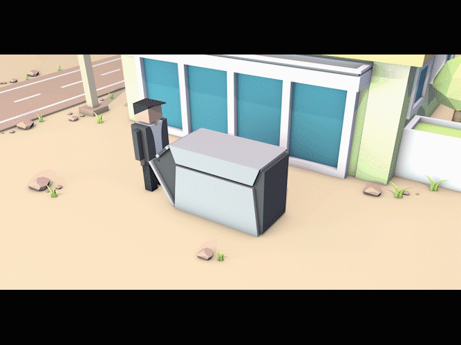 【快递纸箱回收设备——Re-box】视频（图ZNDk5Mjg0NjA=） - 短片 - 站酷设计师黑眼镜原创素材 - 站酷ZCOOL