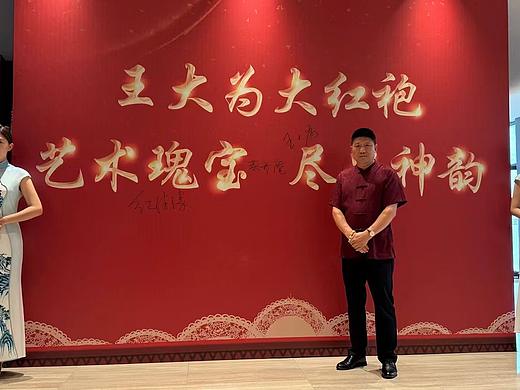 画家王大为山水画大红袍画集发布会
