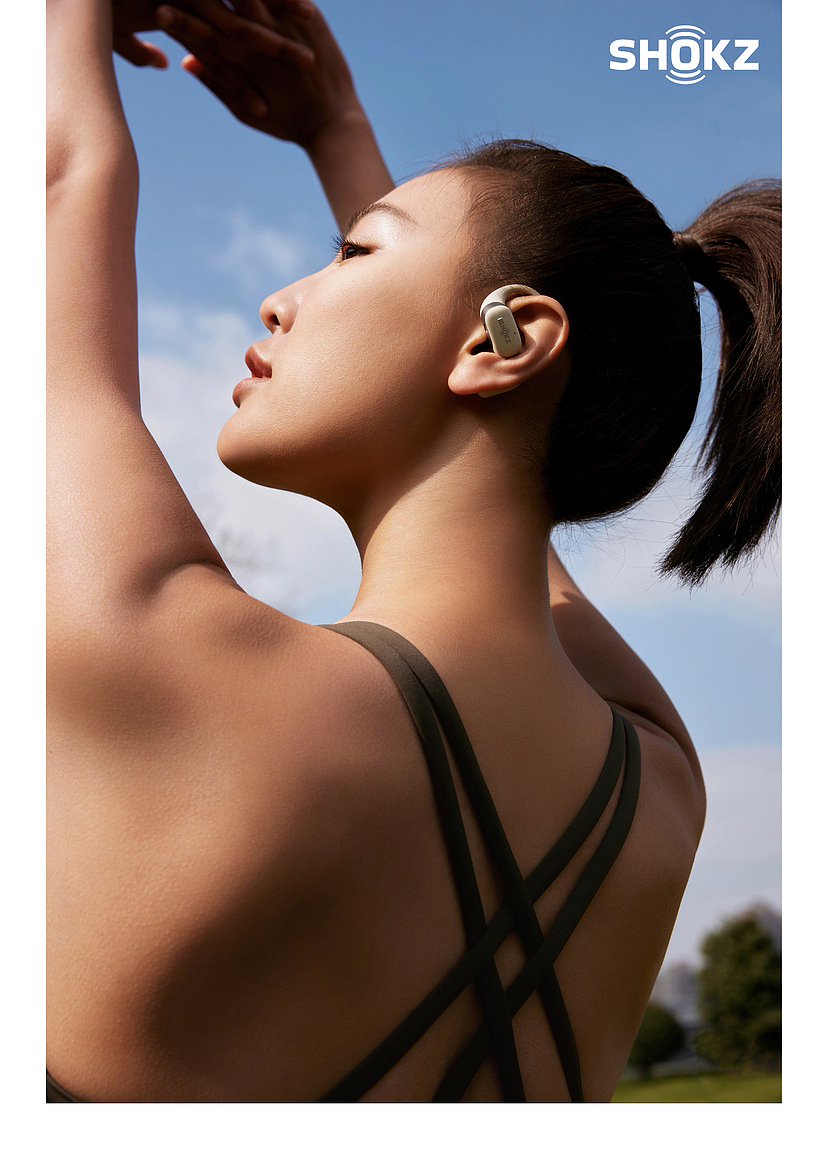 蓝牙耳机拍摄｜Shokz韶音舒适圈OpenFit系列！（图ZMzQ0NzY3MDIw） - 产品摄影 - 站酷设计师千行视觉Thousand原创素材 - 站酷ZCOOL