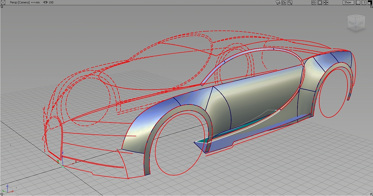 布加迪-chiron“曲线的艺术”--Alias效果图建模教程（图ZOTM3OTUxNDQ=） - 交通工具 - 站酷设计师Adleyou原创素材 - 站酷ZCOOL