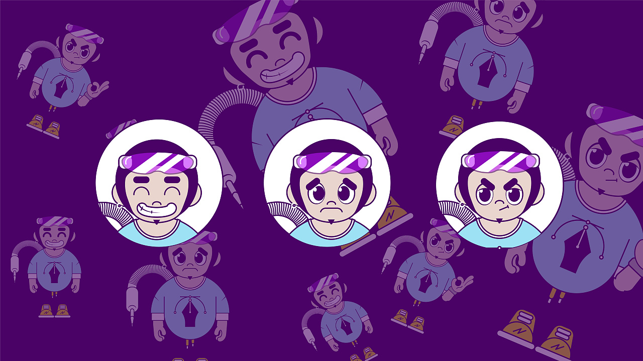 ip形象设计 习作《未来设计师》