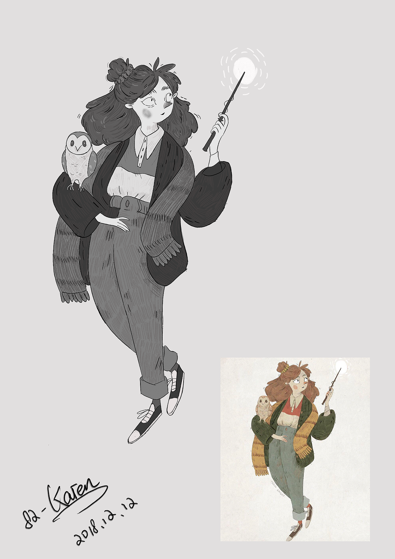 插画练习| 儿童插画