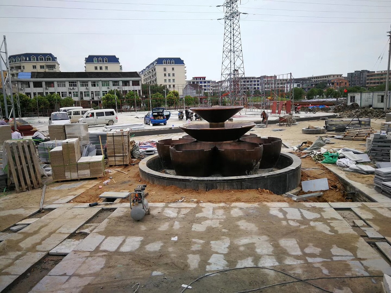 售楼处不锈钢水景雕塑 园林景观雕塑（图ZMjMxMzI5NDk2） - 工艺品设计 - 站酷设计师高档金属制品原创素材 - 站酷ZCOOL