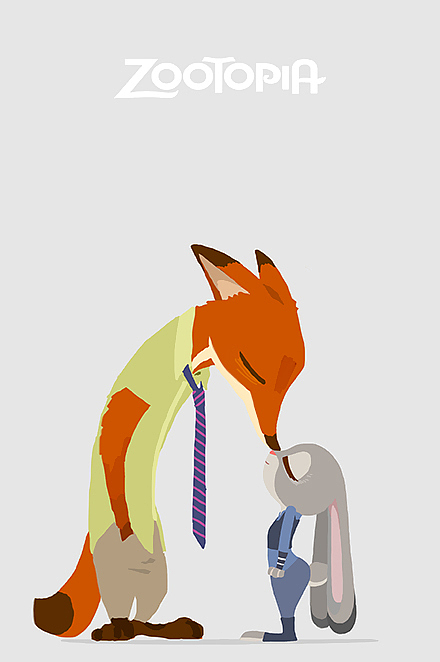 zootopia（图ZNDQyMTM2OTI=） - 新锐潮流插画 - 站酷设计师猫夺夺原创素材 - 站酷ZCOOL