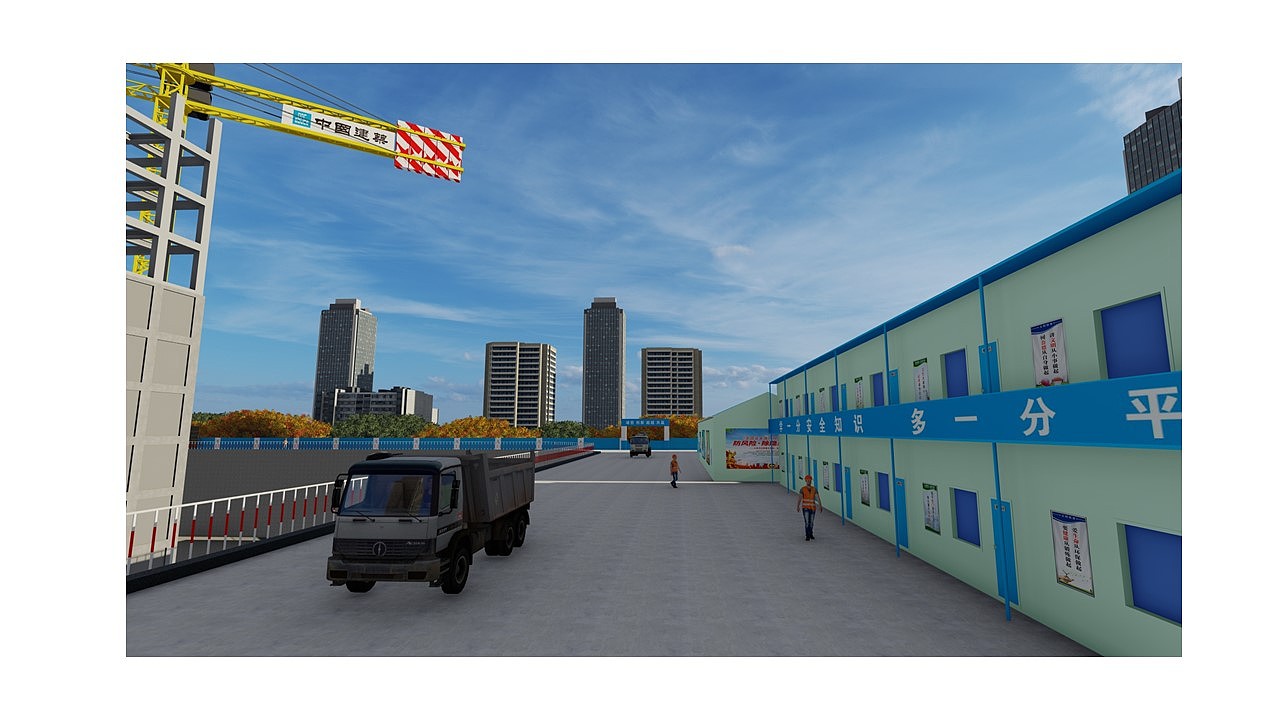 工地CI平面效果（图ZMjE2MzcwODQ0） - 建筑/空间 - 站酷设计师无峰原创素材 - 站酷ZCOOL