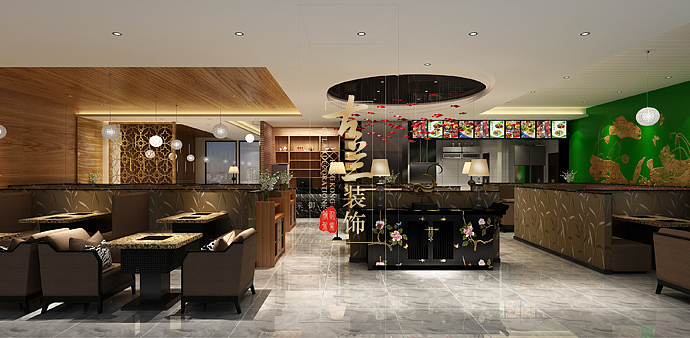 来御来焖锅店装修设计-南充干锅店装修设计（图ZNjU0OTEzNDg=） - 家装设计 - 站酷设计师南充餐厅装修原创素材 - 站酷ZCOOL