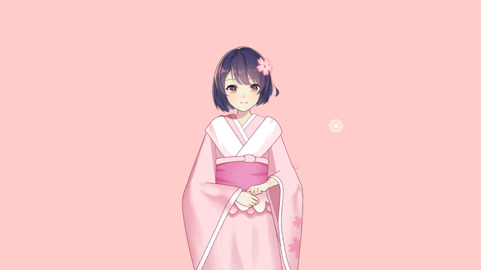 二次元美少女不同服装动态图（图ZMjU5Mjg4MTU2） - 动效设计 - 站酷设计师开心面团原创素材 - 站酷ZCOOL