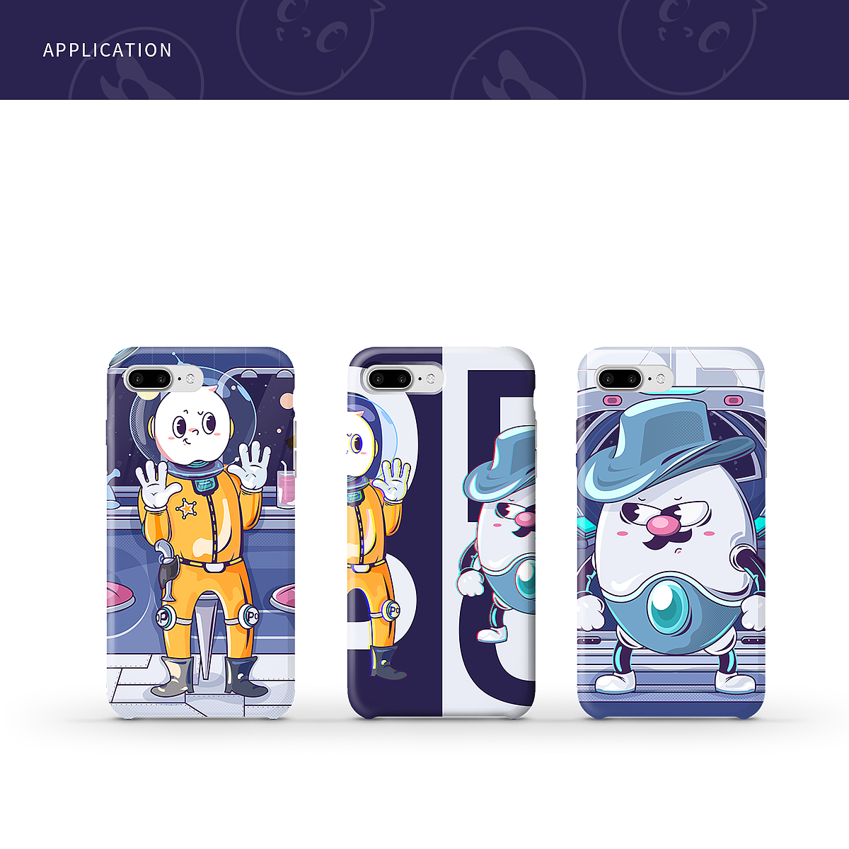 OPPO Enco free 耳机真有一套《小欧之宇宙赏金猎人》（图ZMTkxMzAwMDQ0） - 图案 - 站酷设计师空中见原创素材 - 站酷ZCOOL