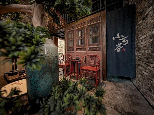 郑州小可堂中式特色茶餐厅装修设计公司案例