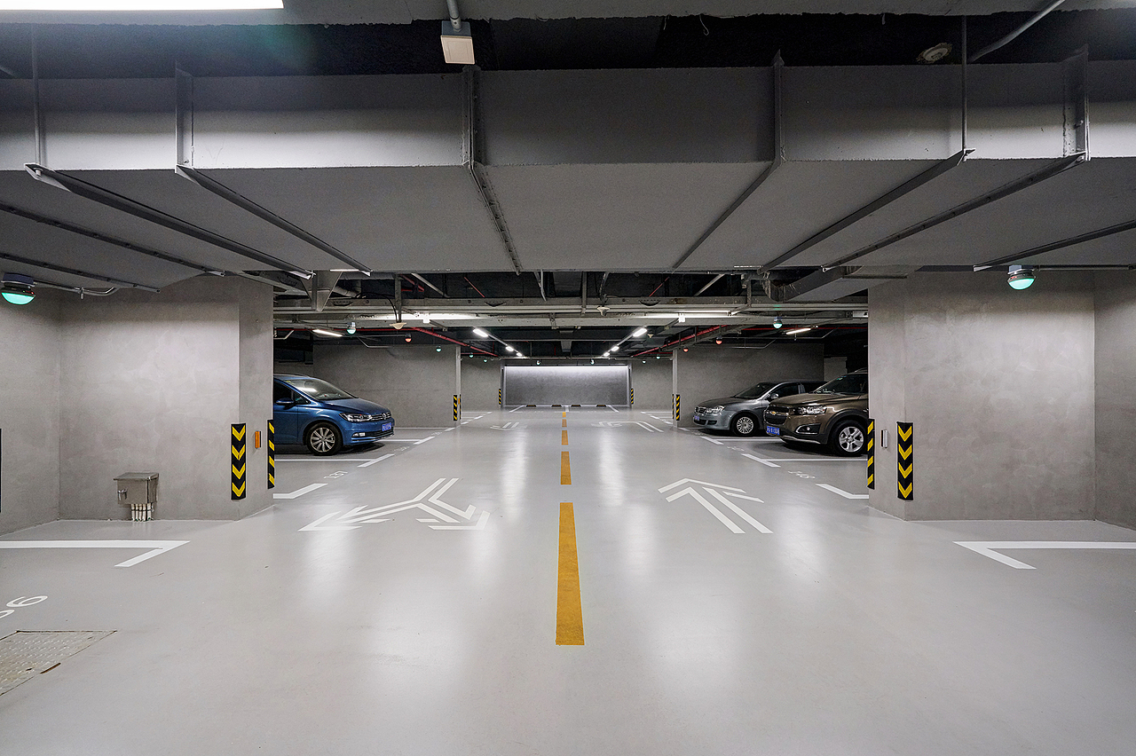 上海大剧院地下车库 - 导视及环境图形设计