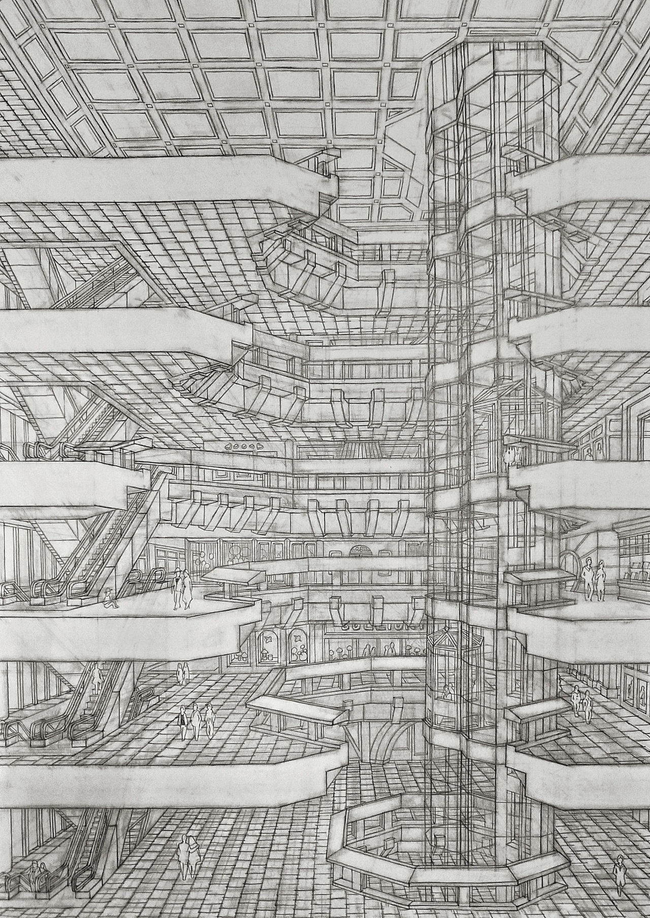 【临摹】建筑场景