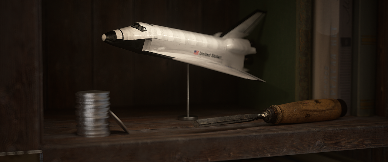 小丑警察局三维场景