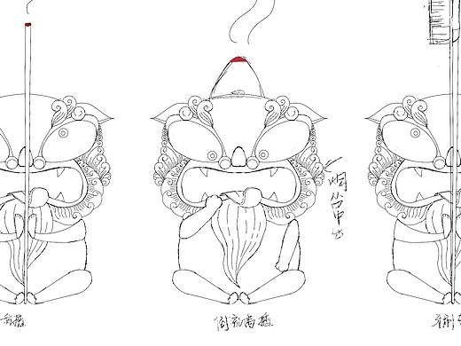 闽南民俗文化文创——风狮爷香插/牙刷支架