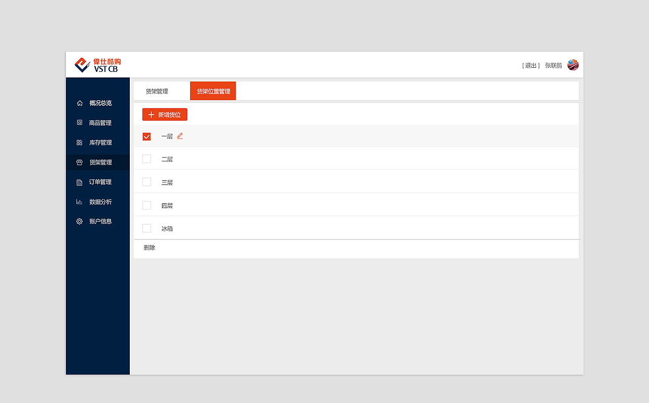 后台管理系统界面