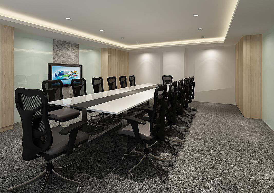 时尚前卫的科技公司办公室装修设计-金博大办公室装修