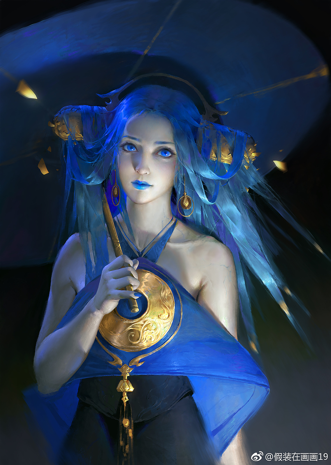 妖姬|插画|游戏原画|假装在画画19_原创作品-站酷zcool