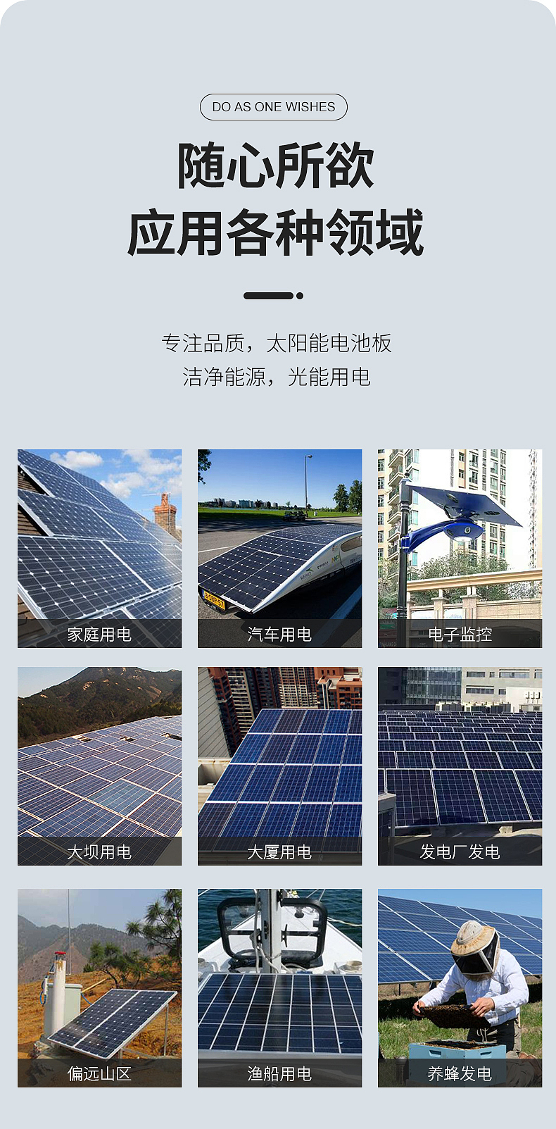 太阳能板详情页