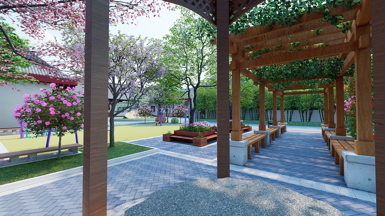 政府大院（图ZMjEyMDg1MDY0） - 景观设计 - 站酷设计师蒋荣荣原创素材 - 站酷ZCOOL