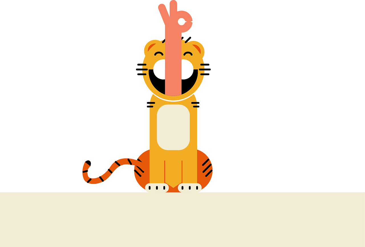 插画tiger