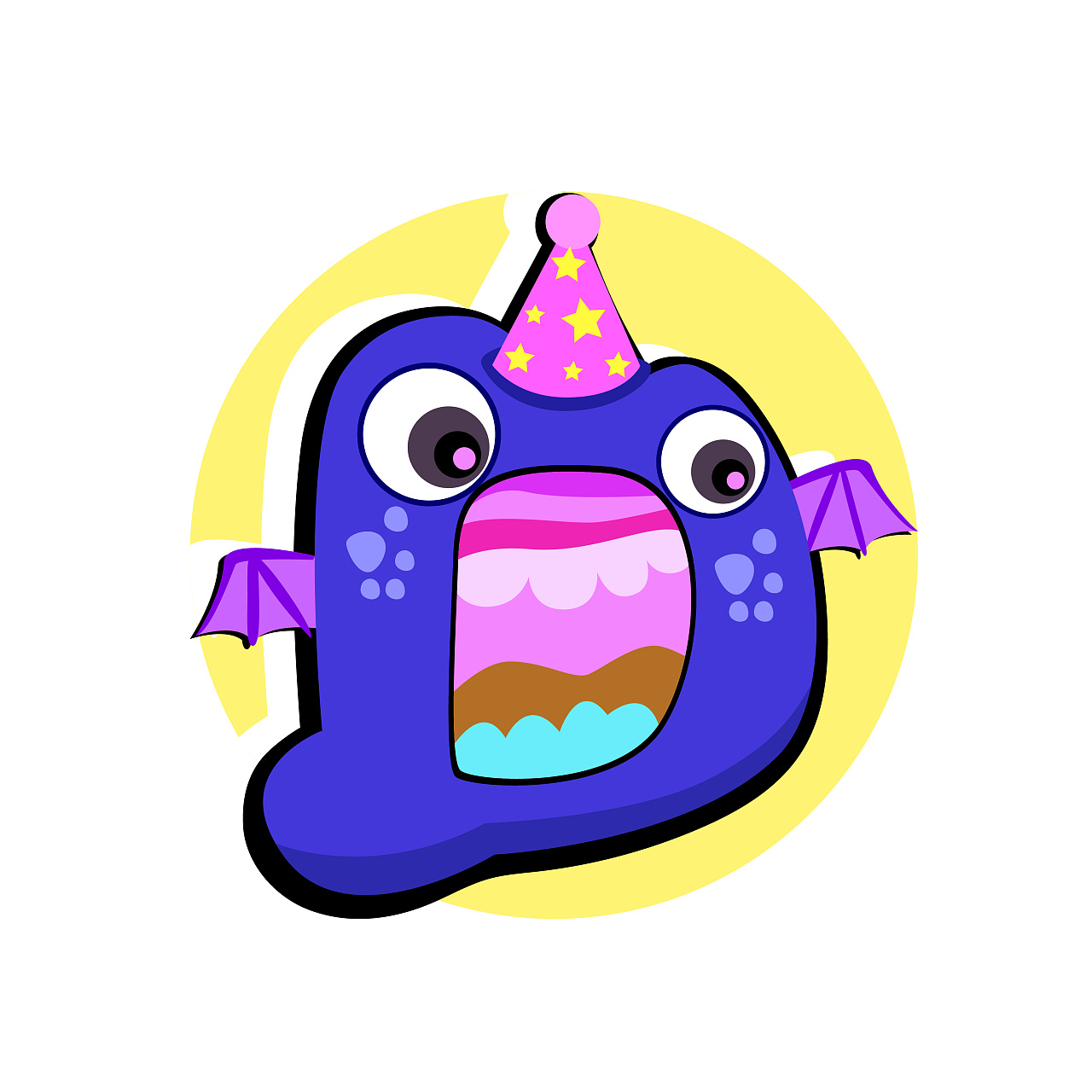 字母小怪兽|平面|图案|三ajin - 原创作品 - 站酷 (zcool)