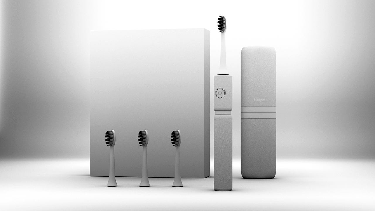 牙刷包装渲染（图ZMTgxMTc2MTY0） - 电子产品 - 站酷设计师好奇君原创素材 - 站酷ZCOOL