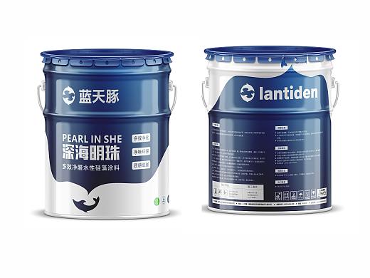 硅藻泥产品包装桶设计