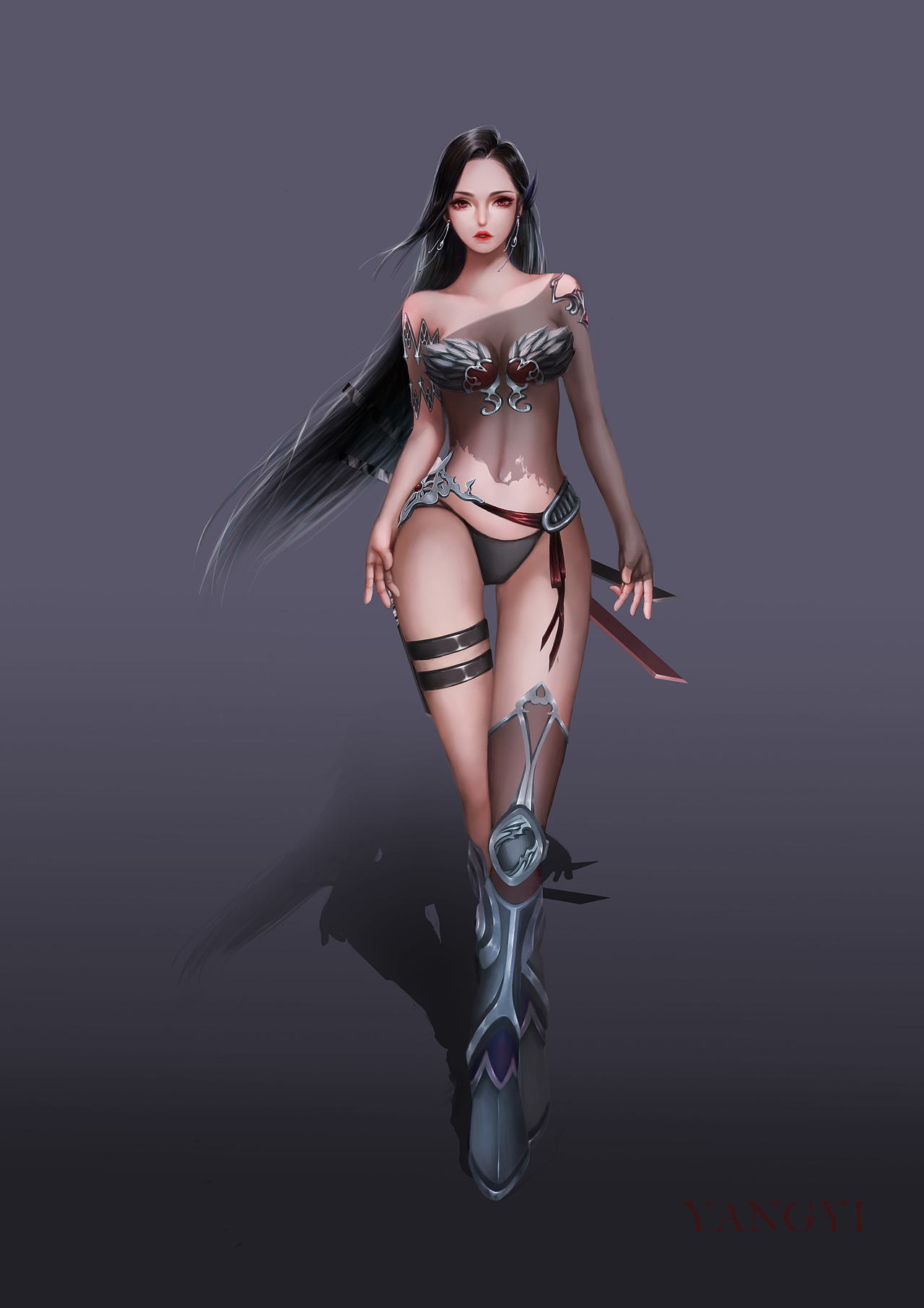 游戏角色设计（图ZOTczNjY0NjQ=） - 游戏原画 - 站酷设计师糯米团子233原创素材 - 站酷ZCOOL