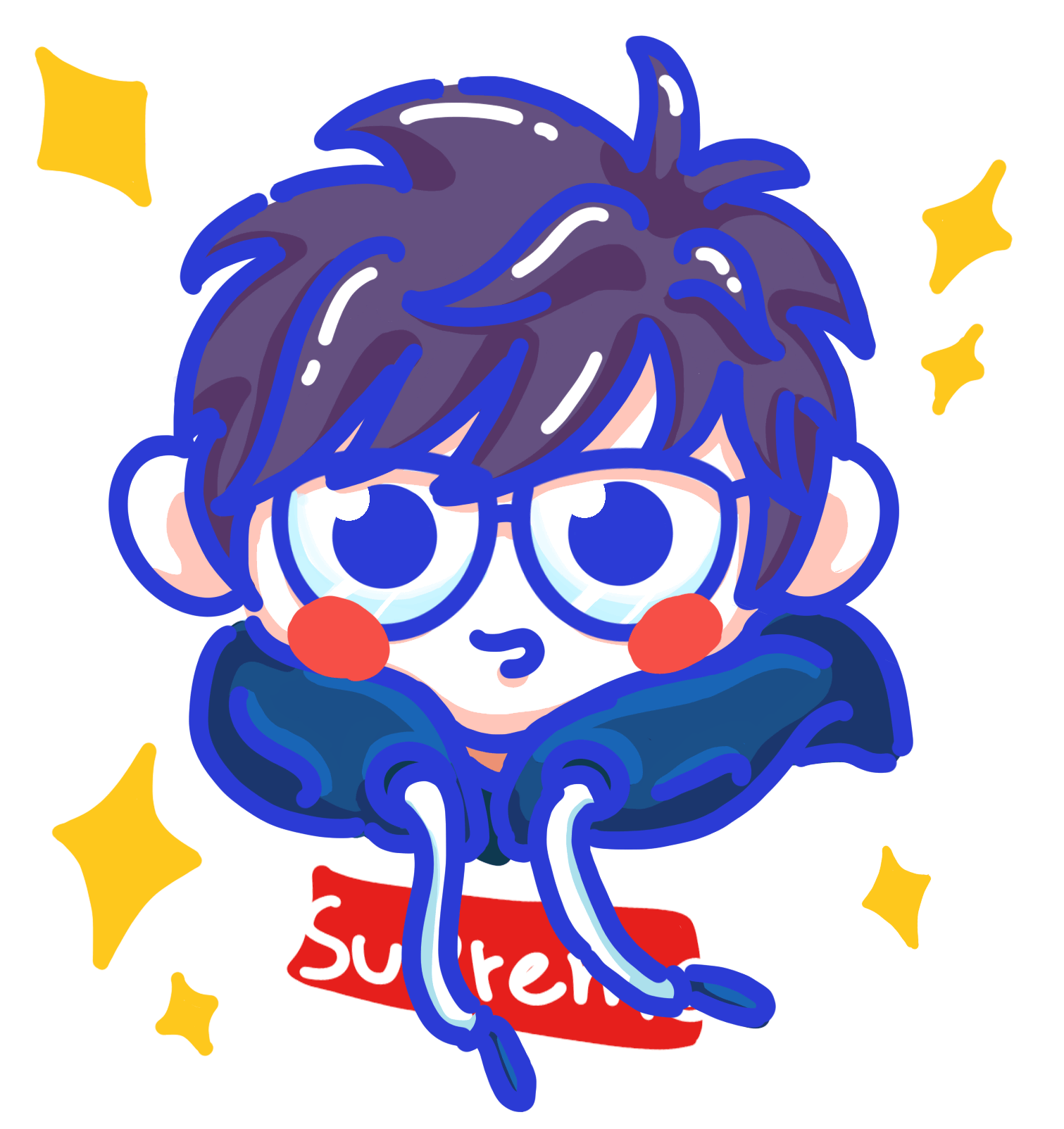 圣诞快乐朋友们~（图ZMTkxOTc3OTQ0） - 艺术插画 - 站酷设计师ashesmoke原创素材 - 站酷ZCOOL