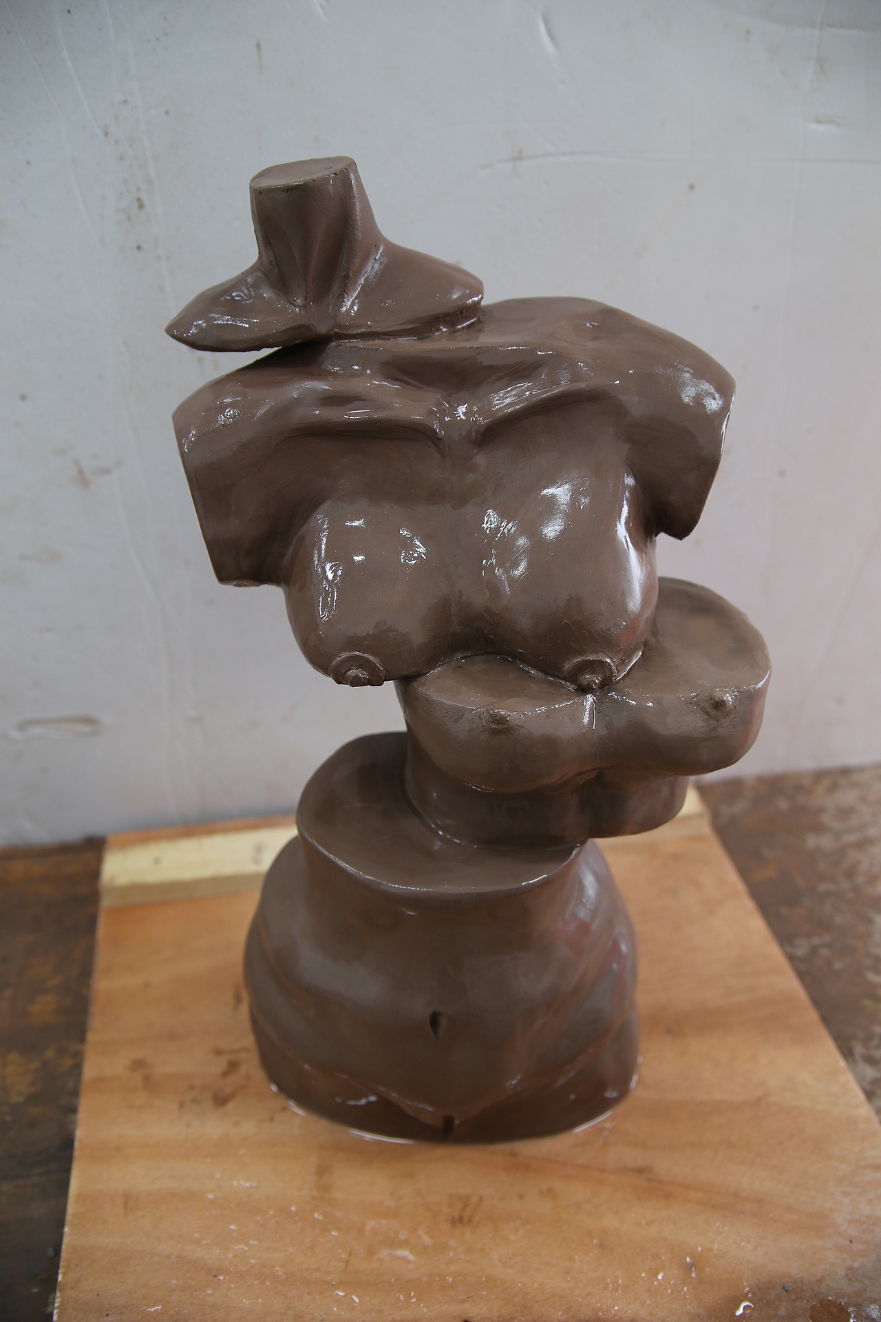 大型陶艺作品——禅境(综合)(大二上学期作品)