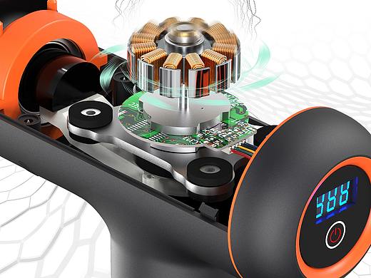 筋膜槍?zhuān)▊€(gè)人主頁(yè)-ZNTA4MjE4Mjg=） - 宣傳物料 - 站酷設(shè)計(jì)師YukkeKEEP原創(chuàng)素材 - 站酷ZCOOL