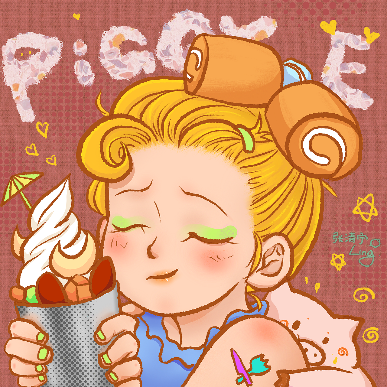 Animal Girls（图ZMjgwMjQ0MTI0） - 商业插画 - 站酷设计师法法的杂物间原创素材 - 站酷ZCOOL