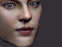 寫實(shí)角色的皮膚紋理練習(xí)