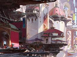 黑白场景