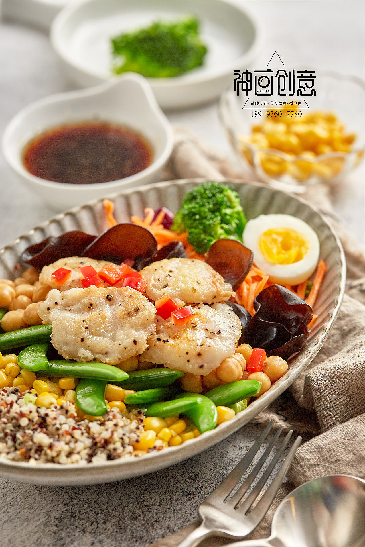 武汉美食摄影《沙拉》